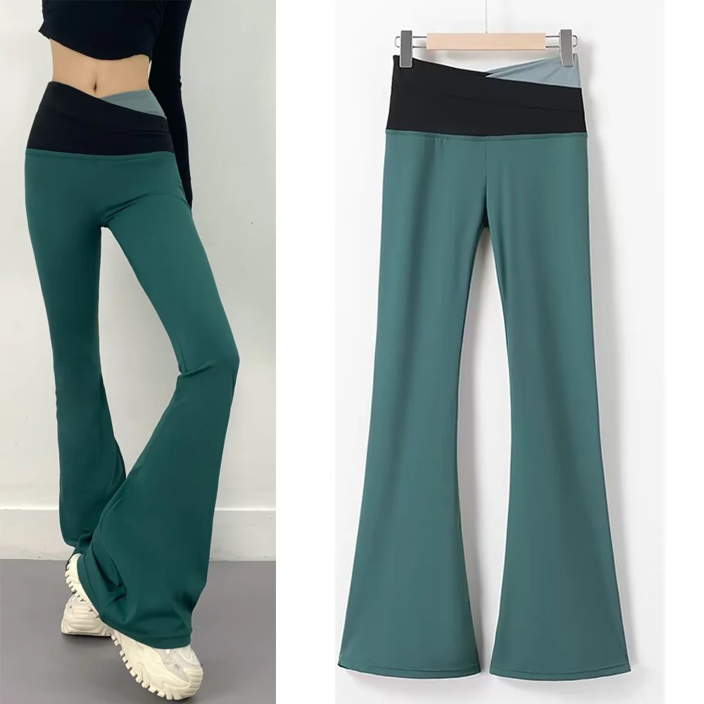

High Waist Yoga Pants Women's Faion Casual Sports High Waist Long Pants Versatile Sle Comfortable Stretchy Bot