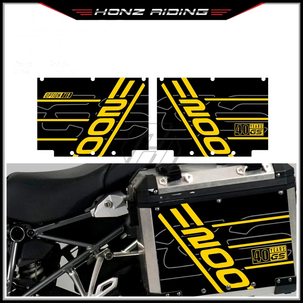 For BMW 2004-2021 R1200GS R1250GS Adventure Panniers 40 Year GS Sticker Motorcycle Decal