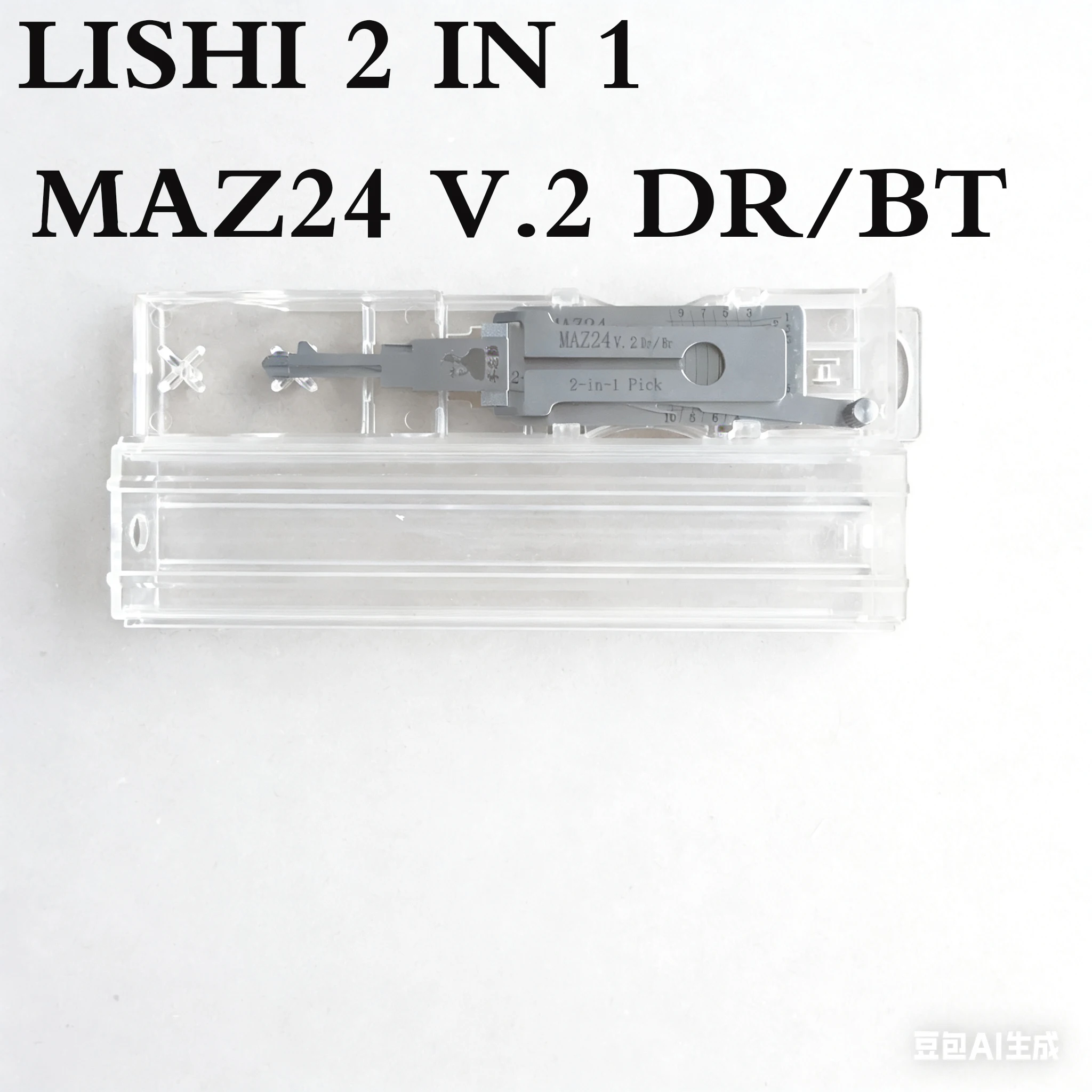 

Инструмент LISHI 2 в 1 для вскрытия замков MAZ24 V.2 DR/BT для Mazda