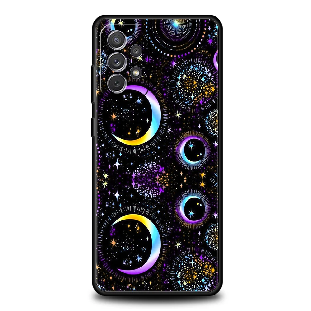 Witches Moon Tarot Mystery Totem Phone Case Cover for Samsung Galaxy A13 A22 A32 A33 A52 A72 A11 A51 A71 A73 M31 5G Soft Shell