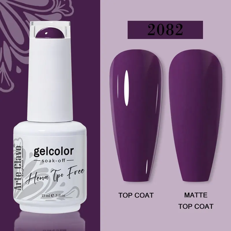 Arte Clavo Red Series Nagellak Feestkleuren Gelvernis Alles voor nagels Losweken UV LED Semi-permanente Nail Art Remover Gel