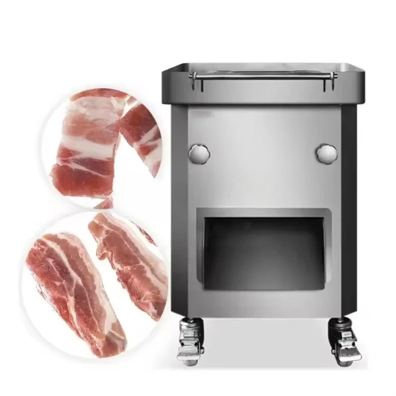 High Demand New Condition Commercial Fresh Chicken Meat Slicer  Cutting Machine Meat  Processing  Equipment CE Certified Durable