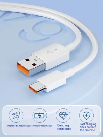 USB Type C 66W Fast Charge Cable 3M 5M 8M 10M 12M  USB C Port Universal Micro USB Data Cable for Huawei Xiaomi Samsung Camera
