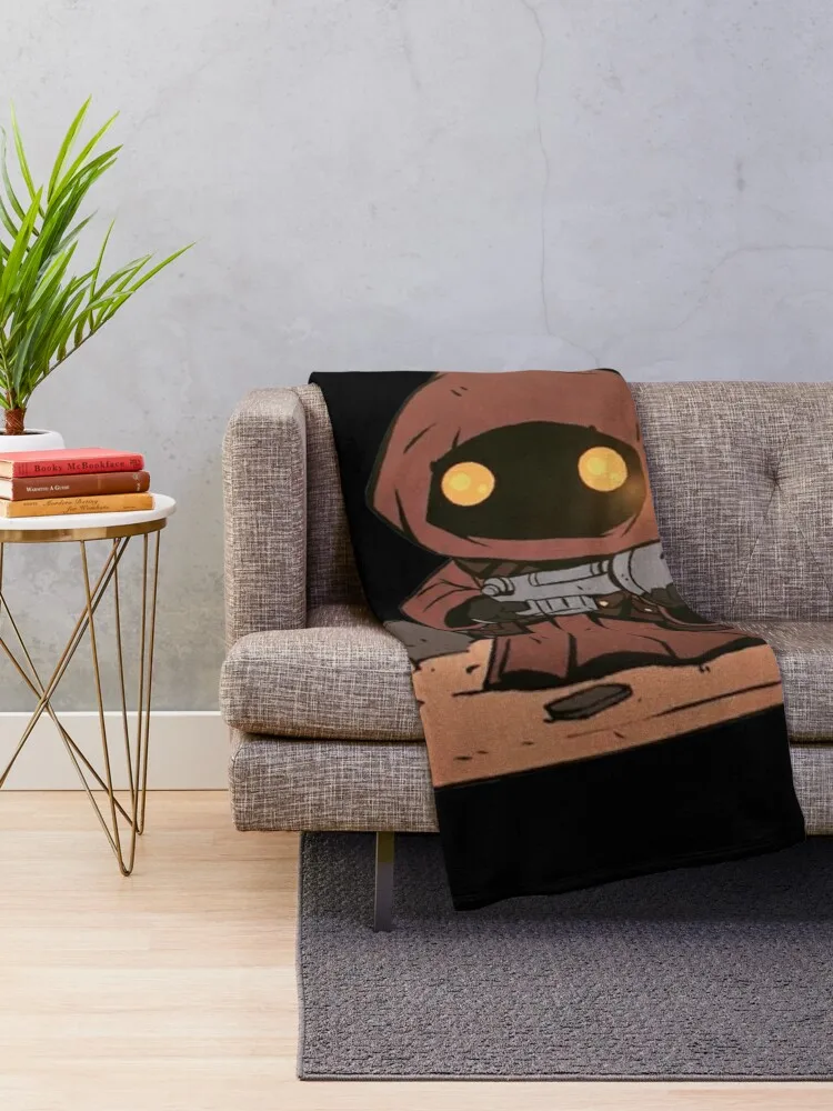 Utini! Jawa Throw Blanket Retros Warm Hairys Blankets