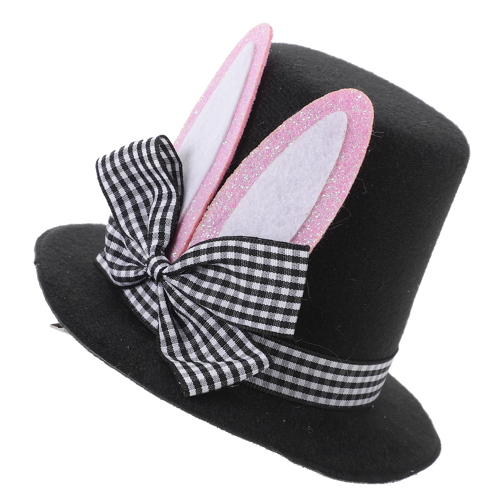 

Rabbit Ears Mini Hair Clips Easter Decorative Tiny Hats Women Easter Hair Clips Cute Bowknot Holiday Accessories