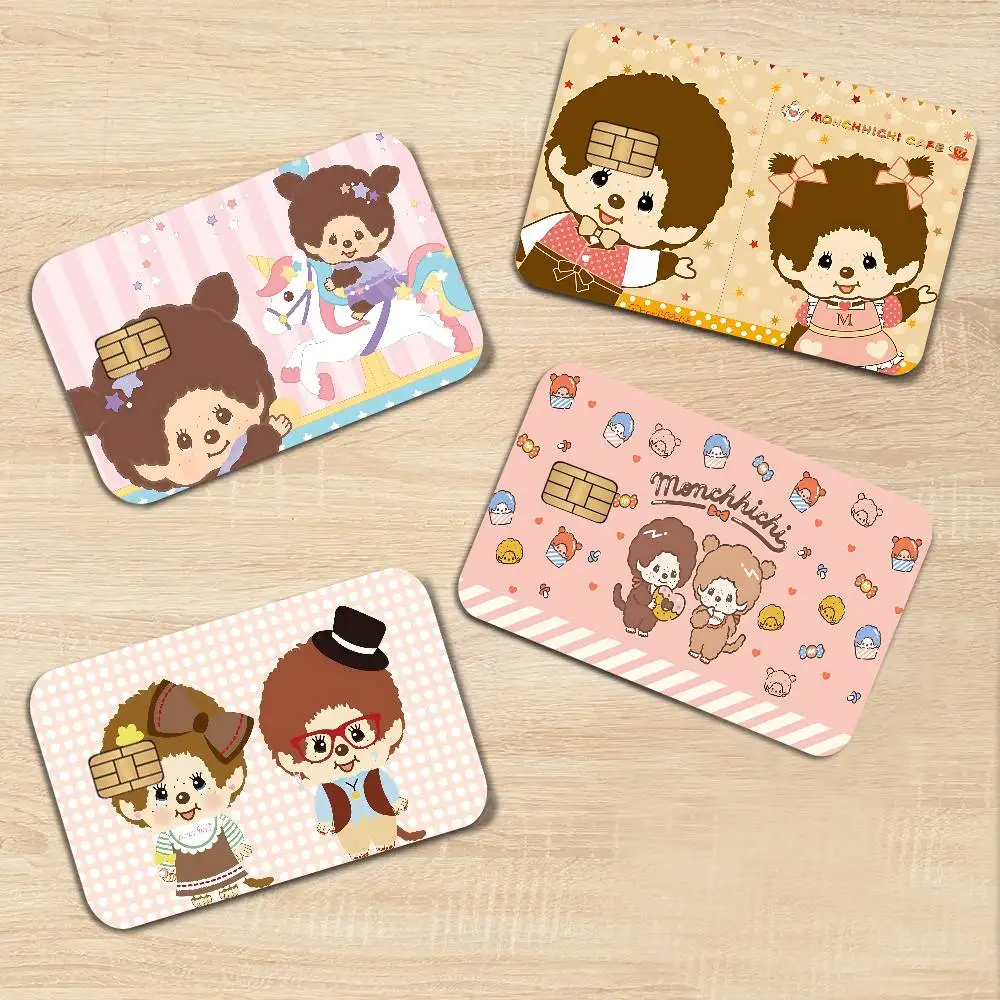 Popular Logo M-Monchhichi Fashion 100% Hot Sale Amine Credit Debit Bank Card Bus Card Film Skin Sticker