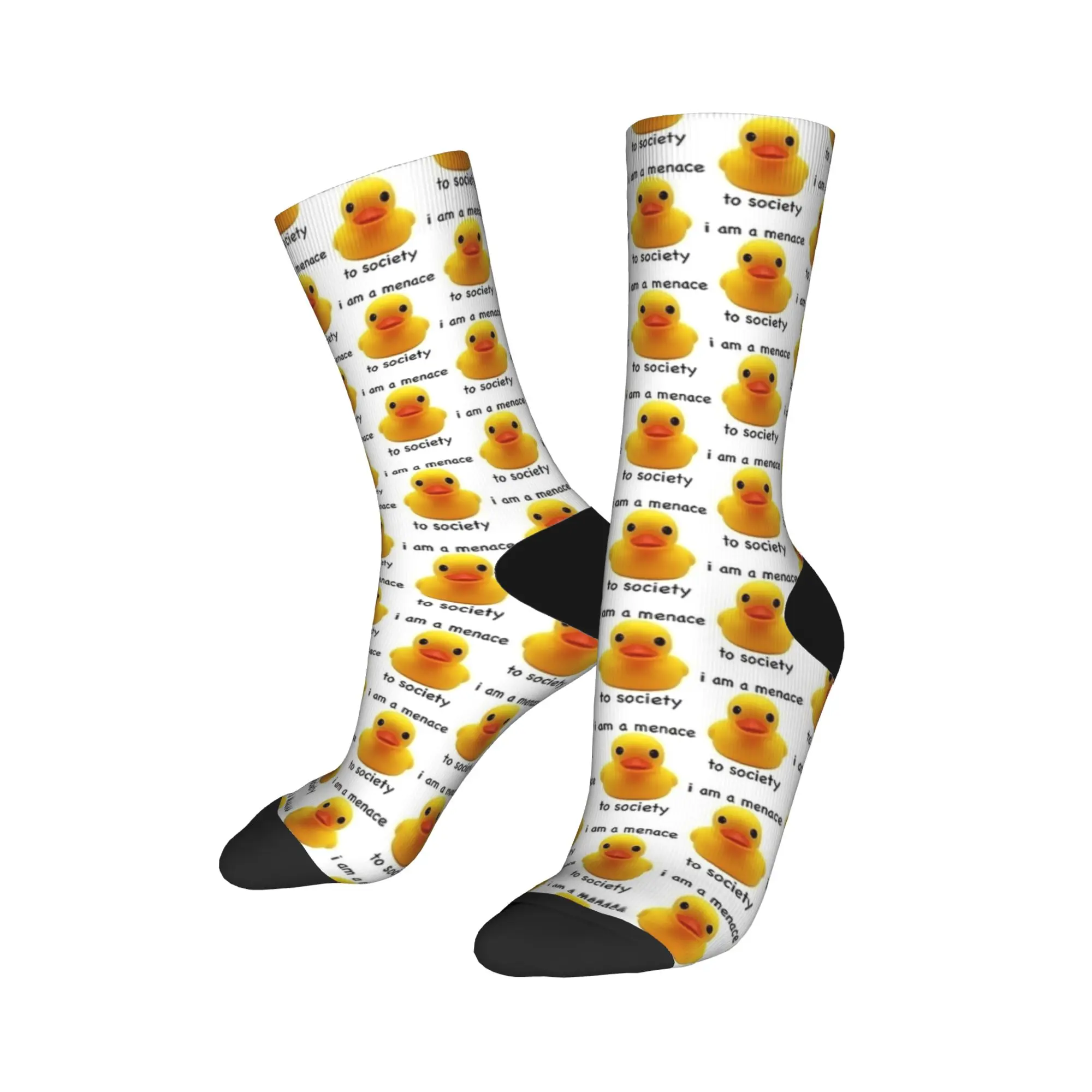 خطر المجتمع بطة مطاطية الجوارب جوارب مخصصة عدم الانزلاق الرجال الجوارب عالية الجودة الخريف الرجعية سكيت الجوارب