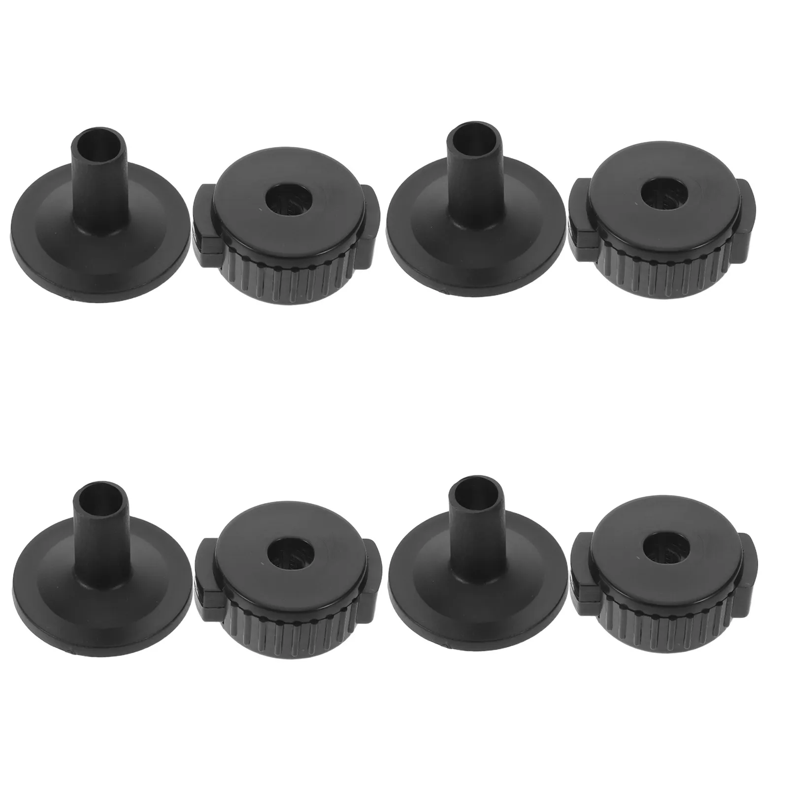 

Комплект быстросъемных гаек и втулок для тарелок ударных инструментов, черные, высокоточные, крепежные зажимы для тарелок, сменные аксессуары для крепления