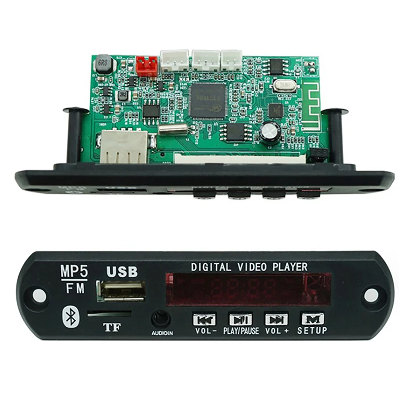 Módulo de vídeo MP5 HD 1080P sin pérdidas, placa decodificadora de Audio Mp5mp4, APE/WAV/reproductor MP3