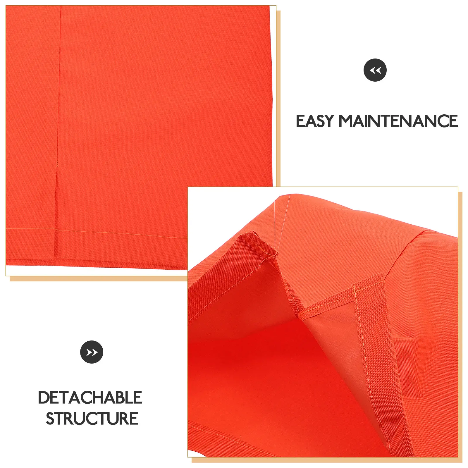 

Windproof Stainless Steel Dustpan Bag with Detachable Rainproof Canvas Design for Outdoor Indoor Trash Collection Cleaning Tool