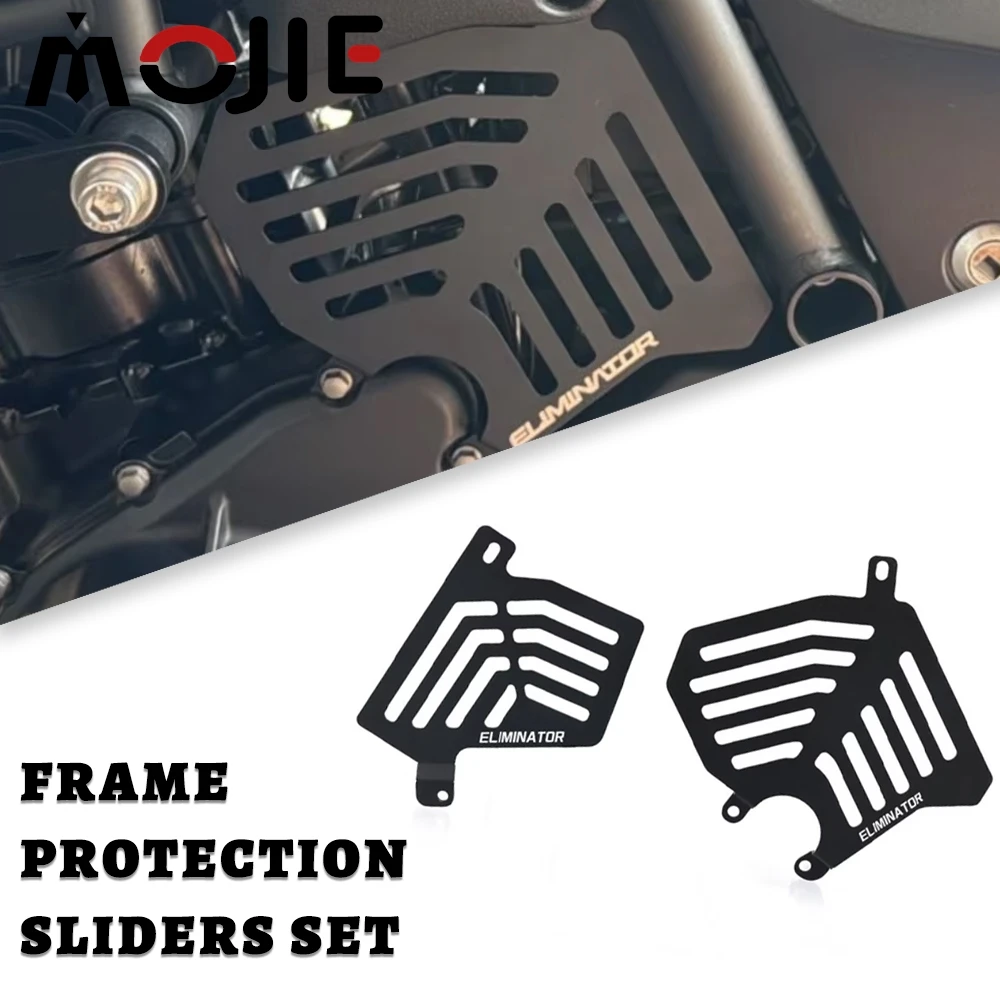 

Новинка 2025 года, аксессуары для мотоциклов, крышка двигателя, комплект защиты крышки сцепления для Kawasaki Eliminator 500 Eliminator 500 2024-2026