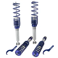 Tuning Coil Spring Coilovers For BMW E39 Saloon 95-03 RWD Lowering Suspensions Street Adjustable Height Coilovers