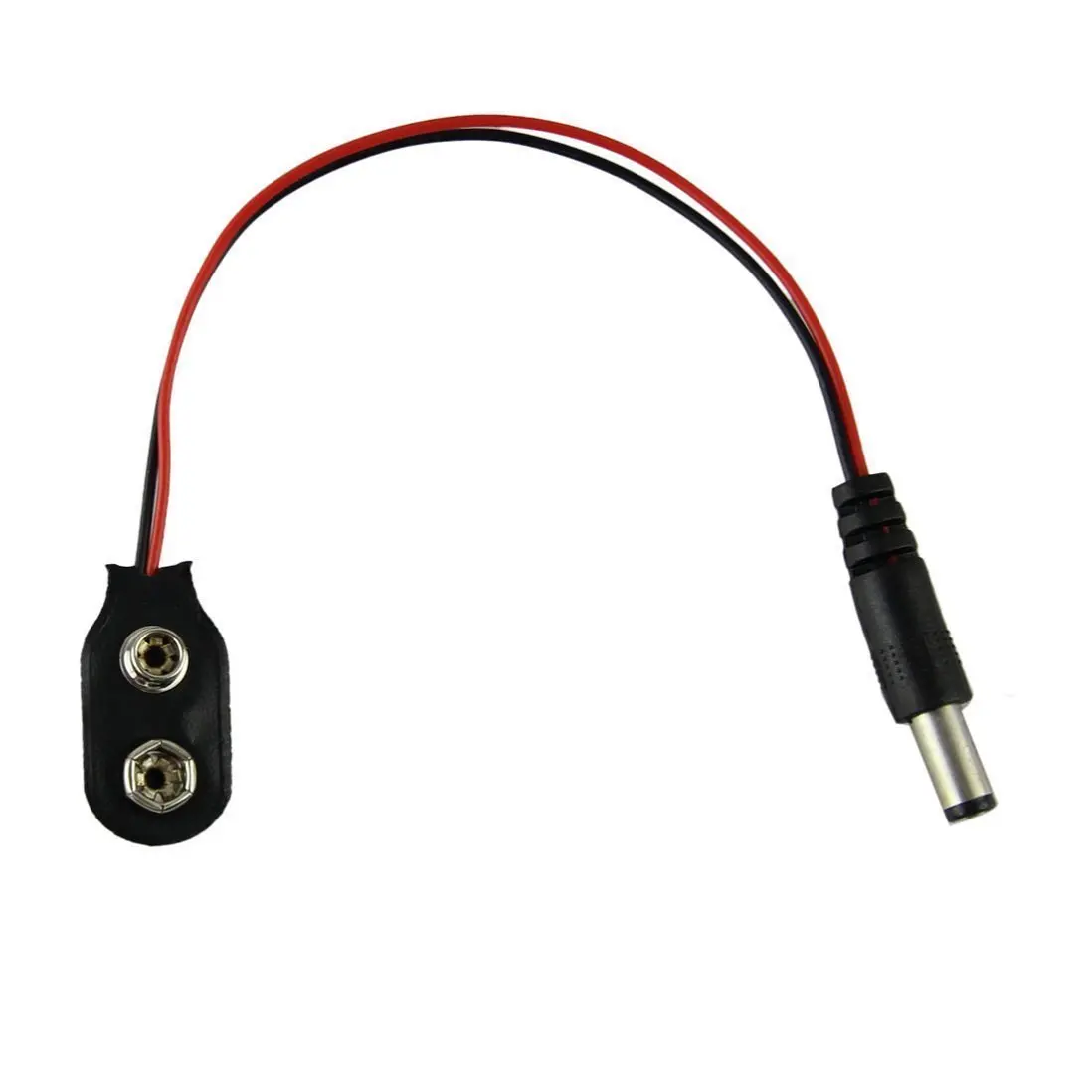 5/10PCS 9V DC Battery Power Cable Plug Clip Barrel Jack Connector for Arduino Uno R3 Mega 2560 T-Type for Arduino LED Strip