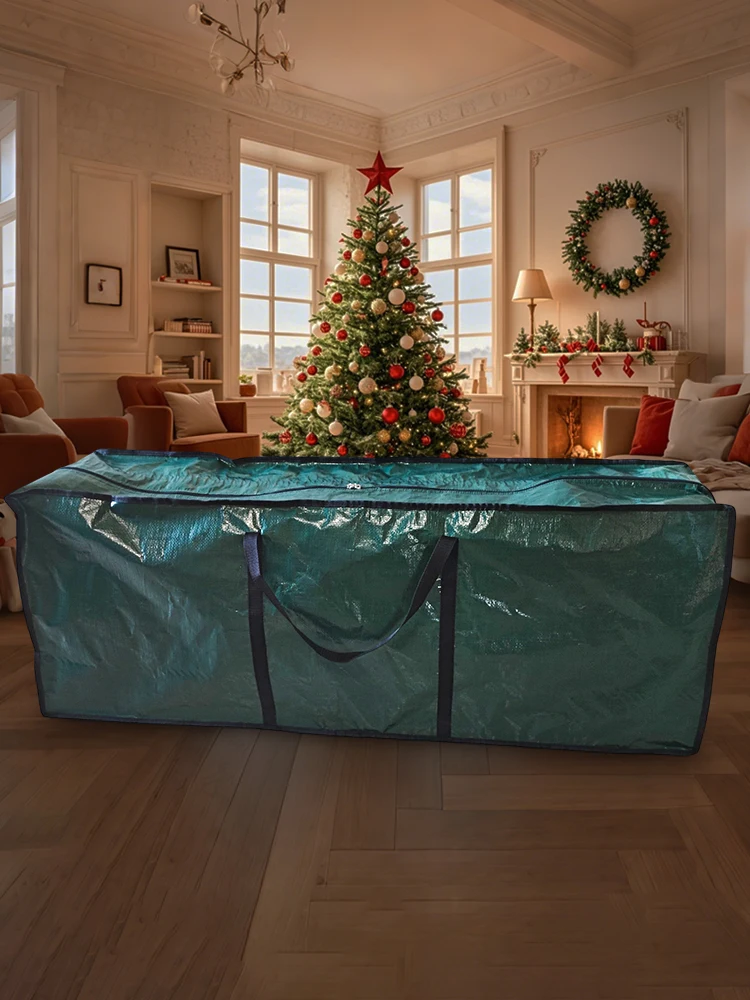 Grande saco de armazenamento da árvore de natal banheira à prova dwaterproof água 5 6 7 pés