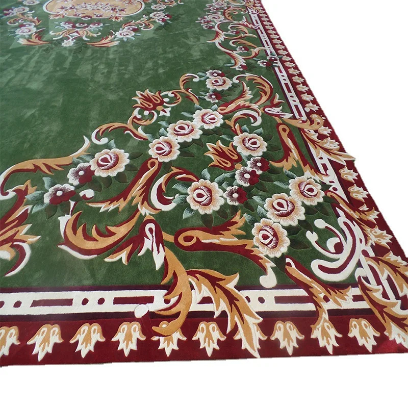 

Handmade gun thorn carpet wool acrylic living room coffee table mat