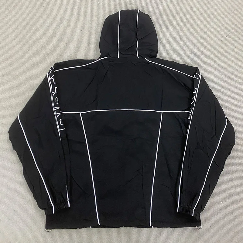 Mode-Trend Herbst Maskierter Hoodie Outdoor Wandern Windjacke Gothic Y2K High Street Punk Grunge Hip Hop Langarm Zipper Mantel