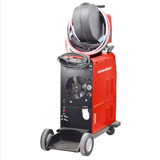 New Industrial Grade Integrated Ware Feeder Water Cooling MIG-500 Gas Shielded Welding Machine 380V KindArc Stainless Steel