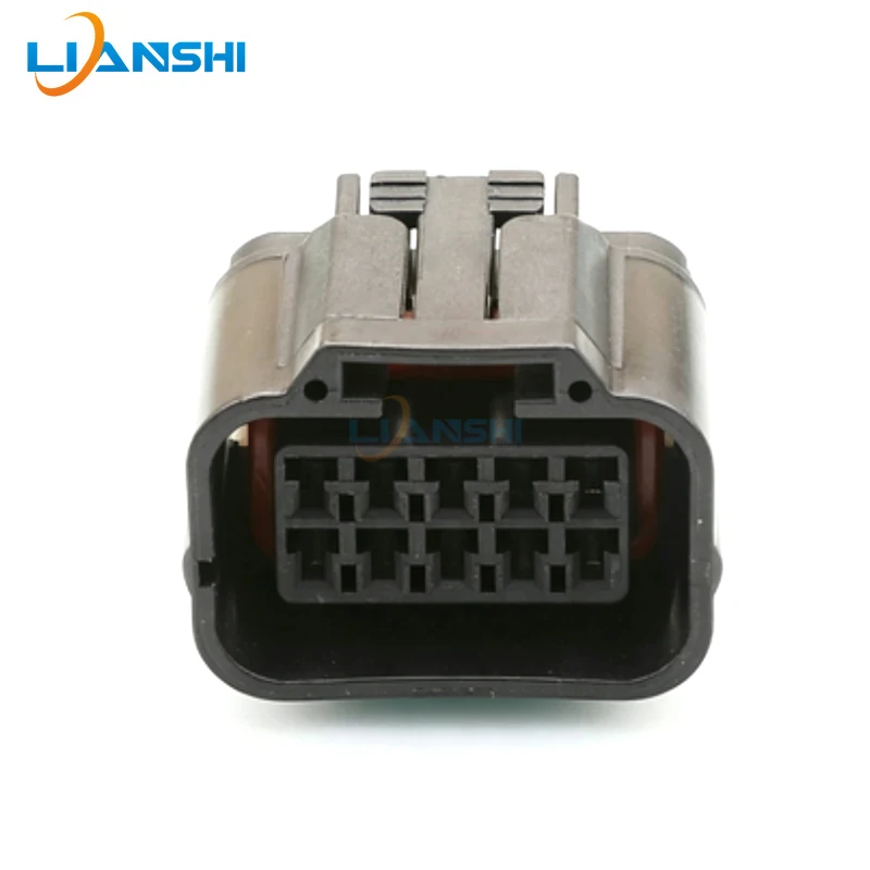 10 Pin 1.2mm Waterproof Automotive Connector Male Plug Compatible with Toyota Nissan Honda for Throttle Position Sensor Wiring H
