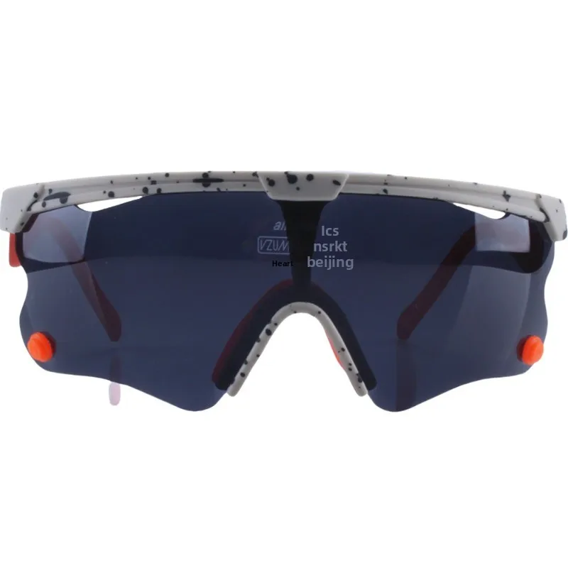 ALBA Optics Photochromic Cycling Sunglasses, TR90 Half‑Frame 4‑Lens Set, Support Prescription Insert for MTB Road Bike Running