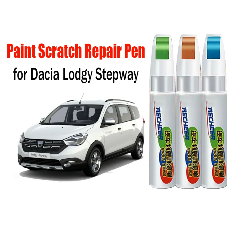 

Car Paint Pen Scratch Repair Touch-Up Paint Pen for Dacia Lodgy Stepway Paint Scratch Remover Car Paint Care Accessories