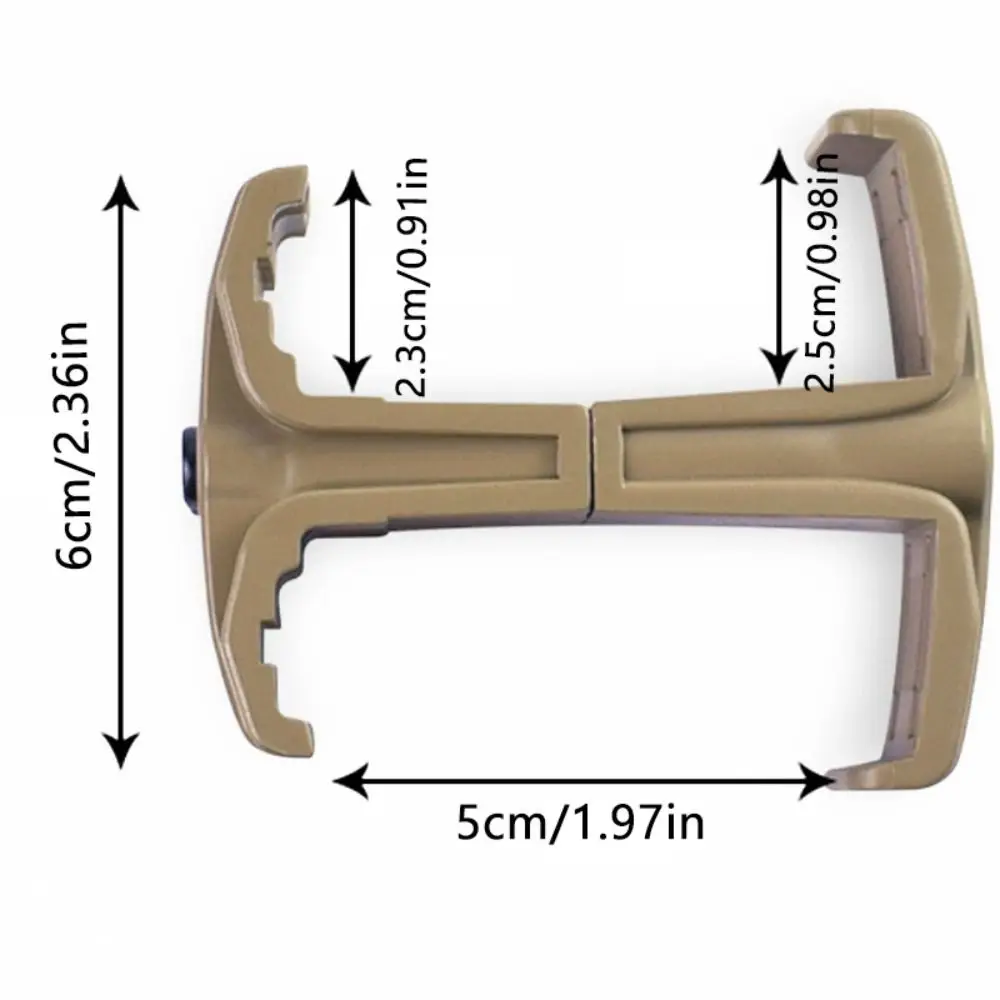 Clip per accoppiatore a doppia rivista multifunzione connettore parallelo per montaggio su caricatore doppio Clip di collegamento parallelo in Nylon