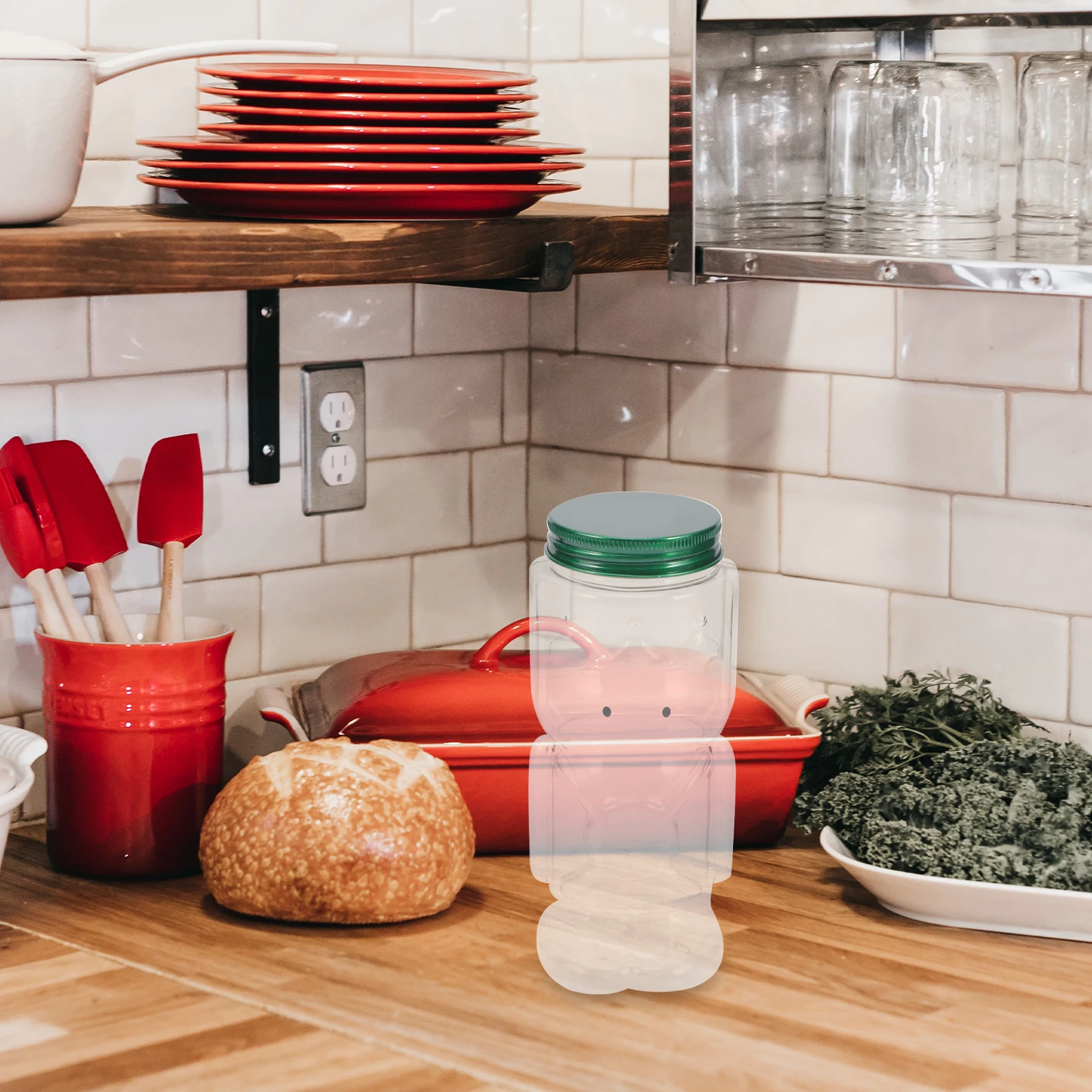 

10pcs Reusable Clear Pet Juice Bottles 500Ml Leak-Proof Flat Bottom For Drinks Water Smoothie Honey Condensed Milk Portable