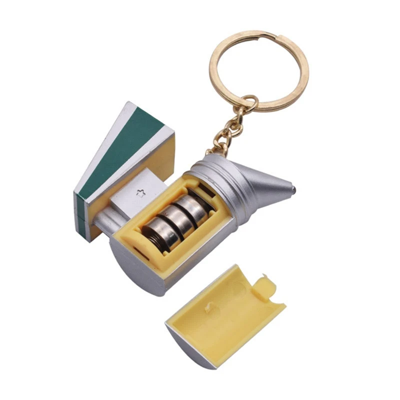 LED Beekeeping Smoker Keychain Bee Gift Bees Smoker Keyring Beekeeping Souvenir Plastic Smoker Keyring Bee Accessories