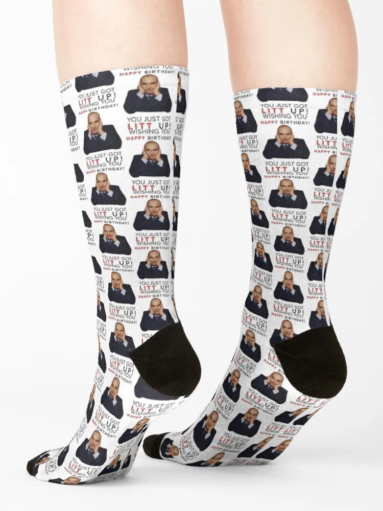 جوارب NA Louis Litt Socks الرياضية والترفيهية لركوب الدراجات في صالة الألعاب الرياضية للرجال والنساء