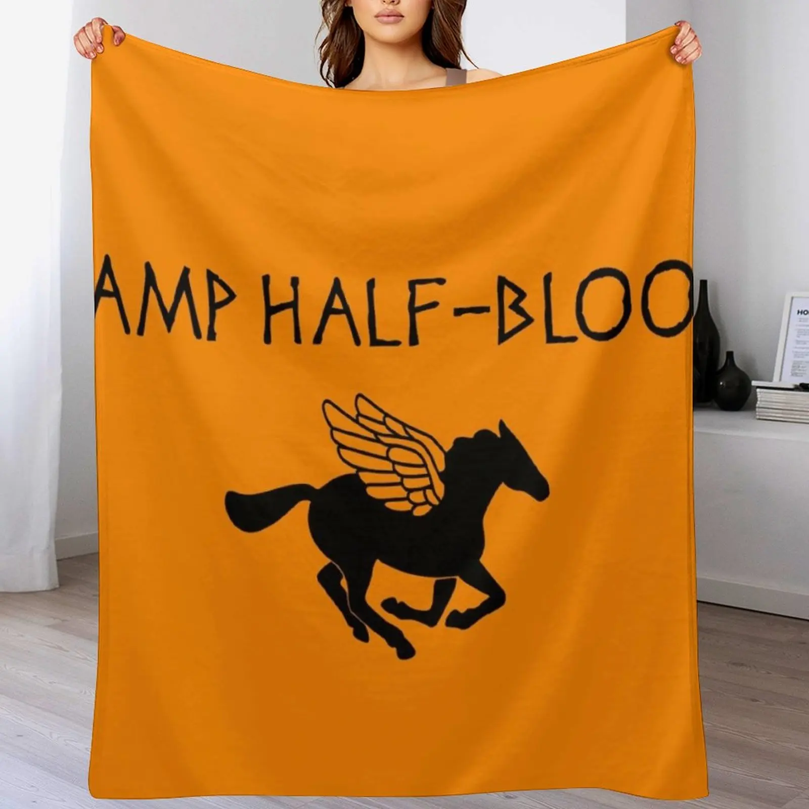

Camp Half-Blood - Percy Jackson Throw Blanket Outdoor Soft Blanket for Picnic Beach Camping