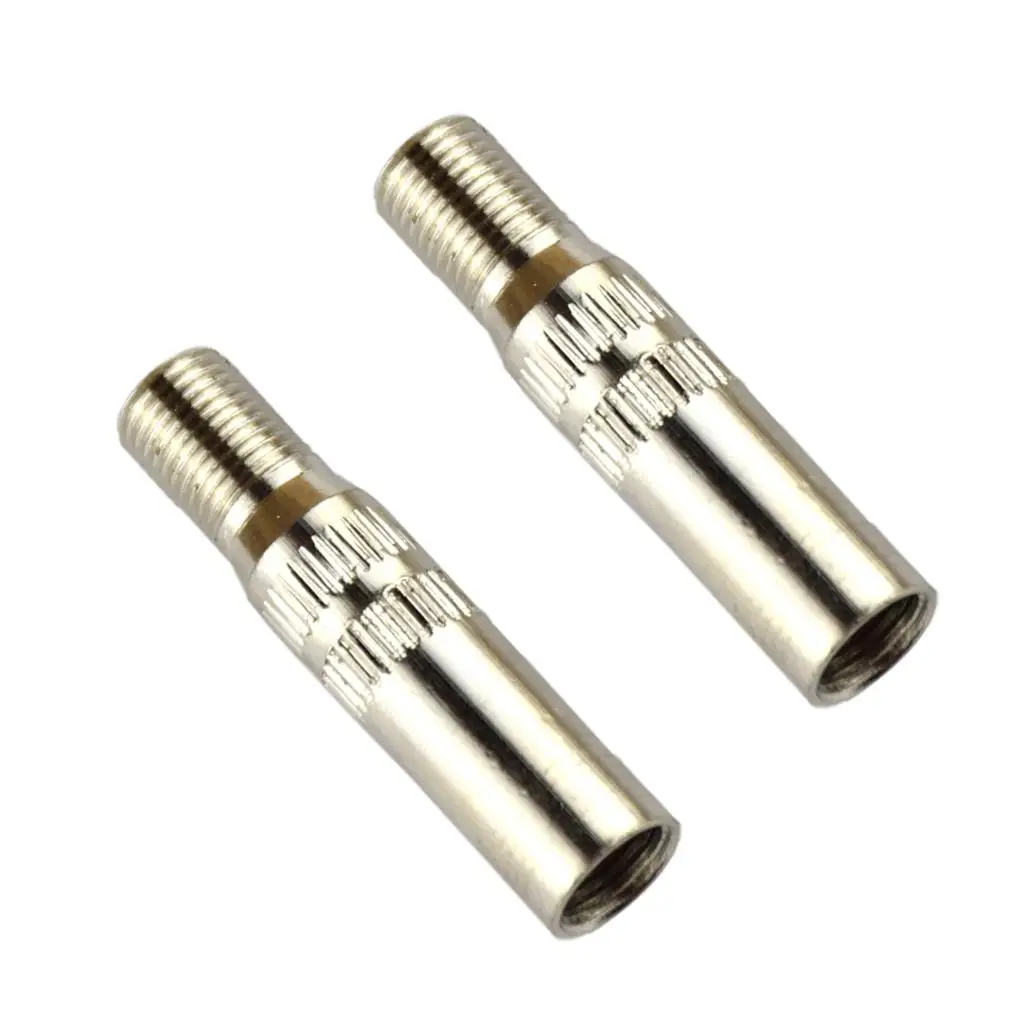 Chrome Plated Brass Tyre Valve Extension Cap Wheel Tire Valve Stems Cover for Car Motorcycle Bicycle Use