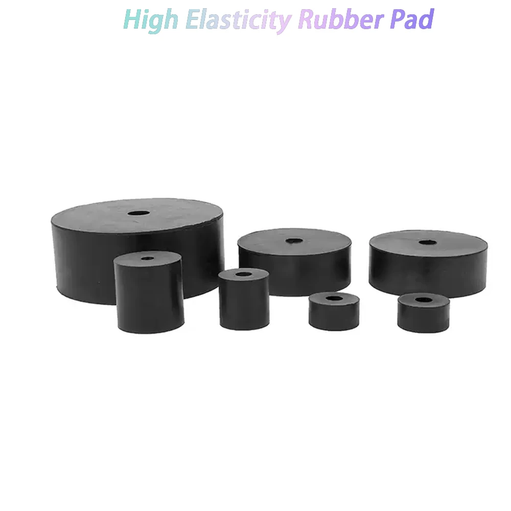 1/10Pcs Circular Rubber Damping Pad/Fan Coil Damping Washer/Rubber Damping Pad Shock-Absorbing&Soundproof Machine Foot Washer