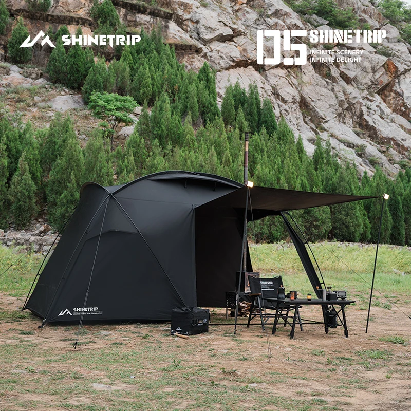 Ultralight 4 Season Outdoor Tent ShineTrip Double Doors Large Space Removable Inner Tent Multi Styles Waterproof Camping Shelter