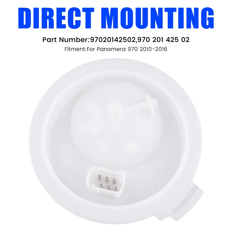 

AEE6-Car Fuel Pump Flange Cover 97020142502 For Porsche Panamera 970 2010-2016 Gasoline Tank Pump Cap 970 201 425 02