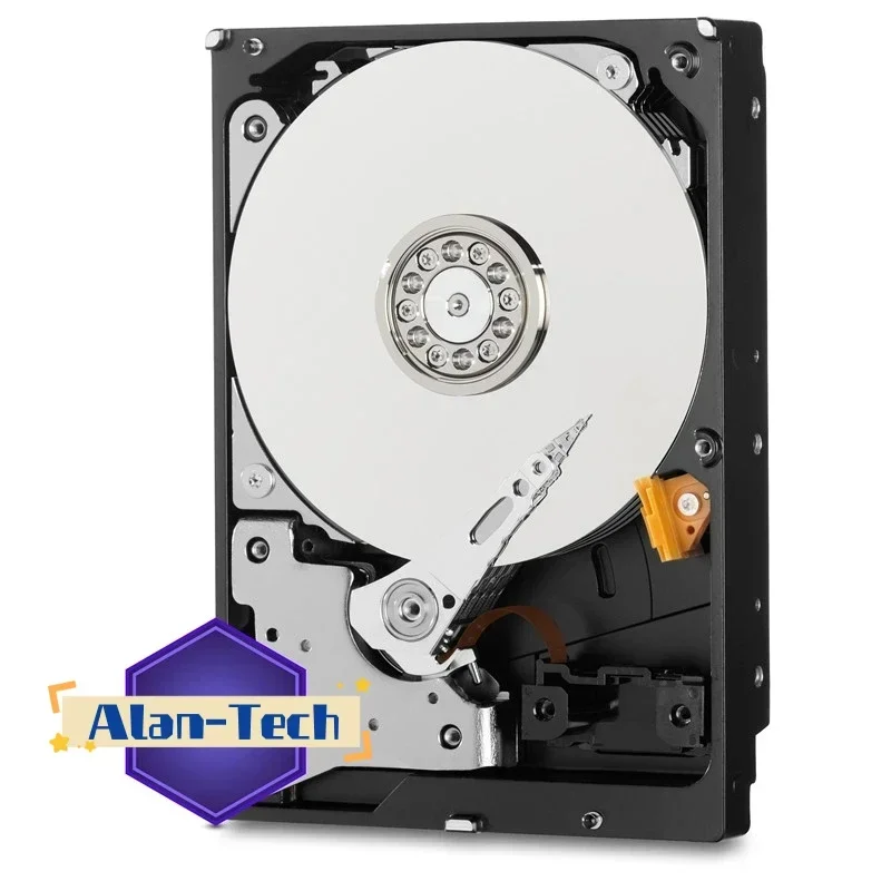 Disco duro interno para videovigilancia, dispositivo de 4TB, 3,5 ", 64M de caché, SATA III, 6 Gb/S, 1TB, 2TB, 3TB, 4TB, 6TB, HDD, HD, DVR, NVR, púrpura, W-D