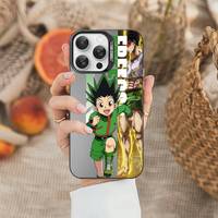 Anime Hunter X Hunter Phone Case Phone Case For IPhone 16 15 14 13 12 11 Pro Max White Matte Laser Metallic Aurora Funda
