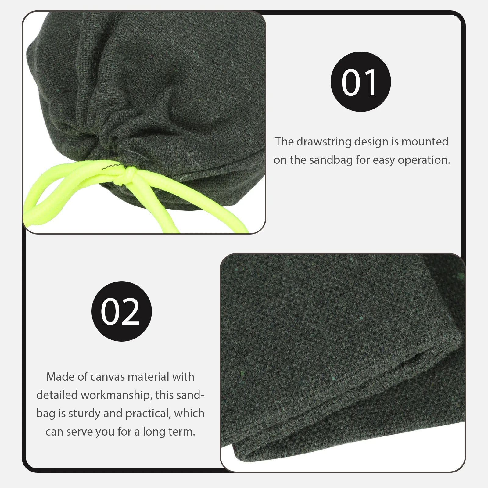 2 قطعة أكياس الرمل الفيضانات الثقيلة الرباط تصميم حاجز مقاوم للماء للمنزل باب المرآب حماية المياه الوقاية من الفيضانات #2