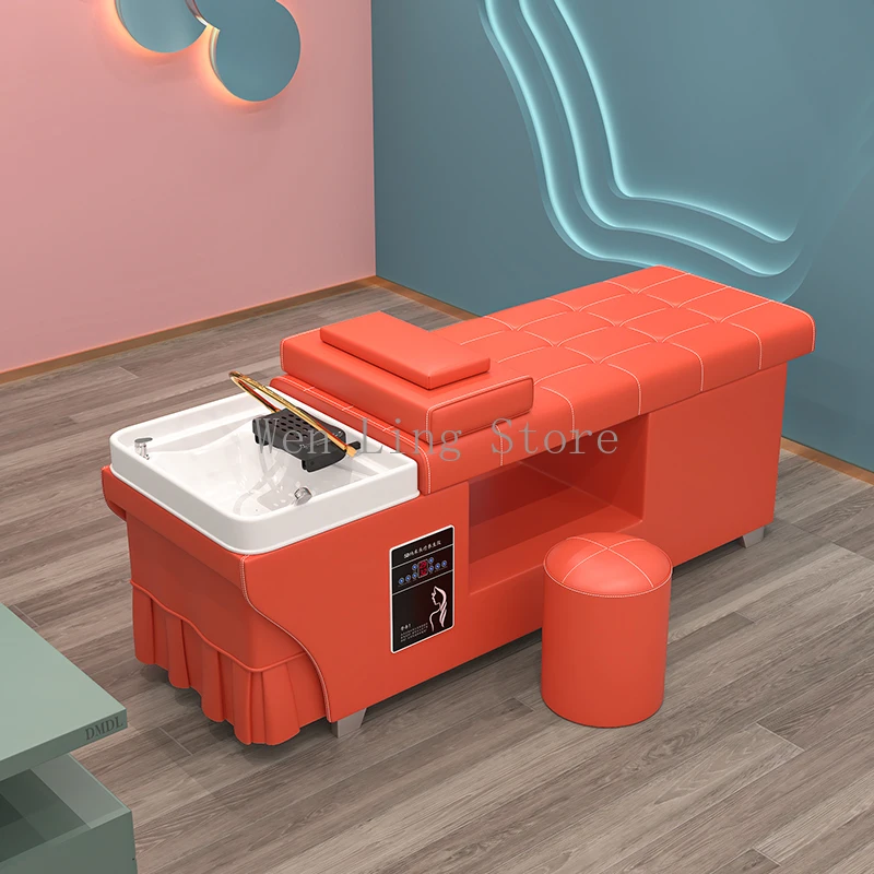 

Head Spa Hair Therapy Multifunctional Shampoo Bed Specialized Beauty Lavaggio Parrucchiere Professionale Commercial Furniture
