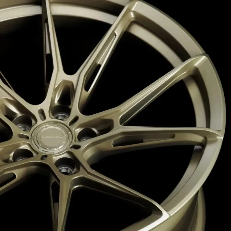 

Hot Selling Deep Concave Aluminum Alloy Forged Wheels Black Rims For Passenger Cars