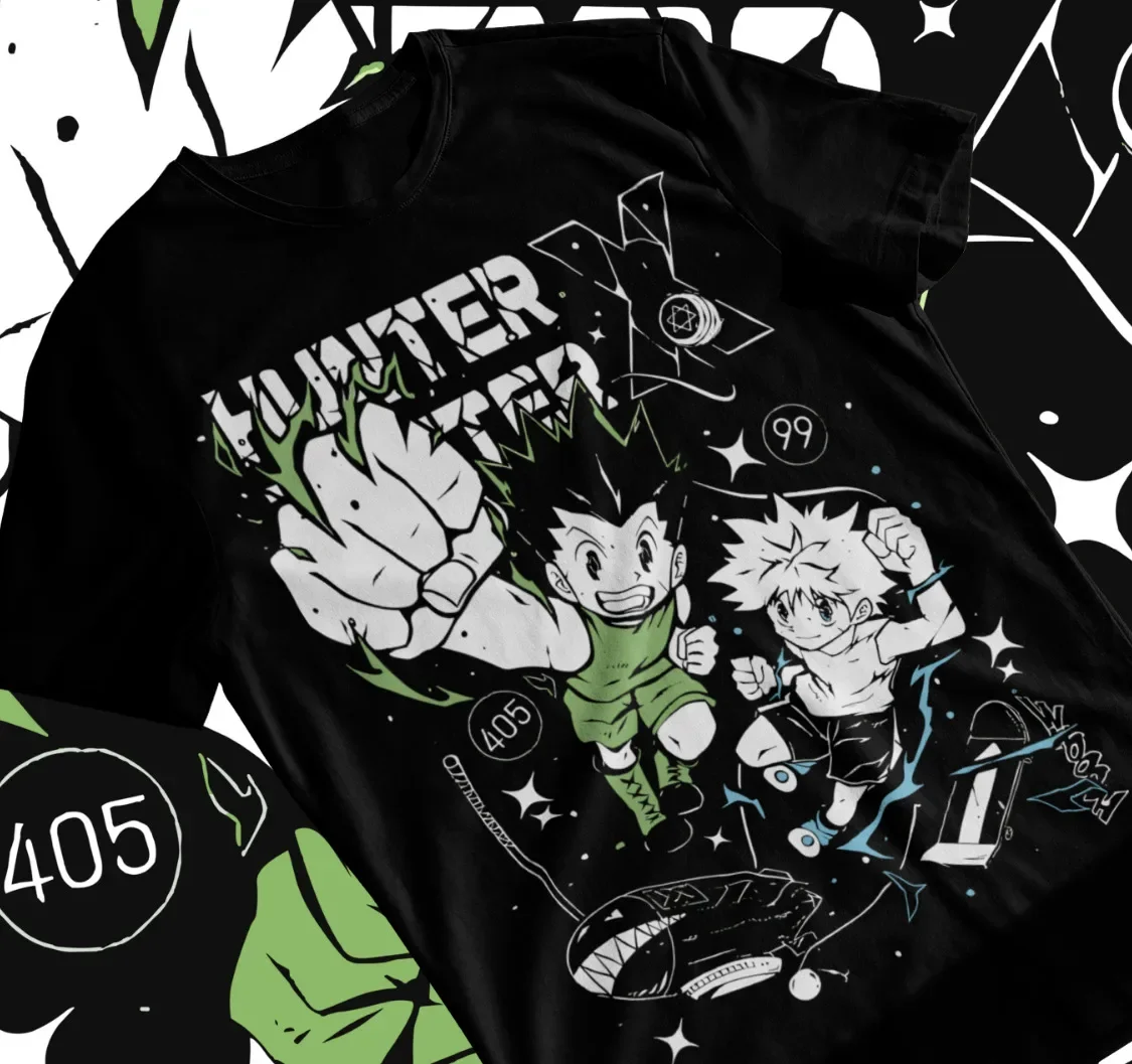 

Anime T-Shirt, Hisoka Anime Manga Gon Killua Hunter Shirt Soft Tee All Size