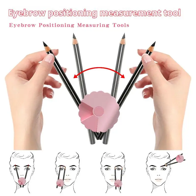 سيليكون الحاجب الوشم الاستنسل Microblading التوازن تحديد المواقع الوشم قياس قالب العين الحاجب أدوات ماكياج دائم #1