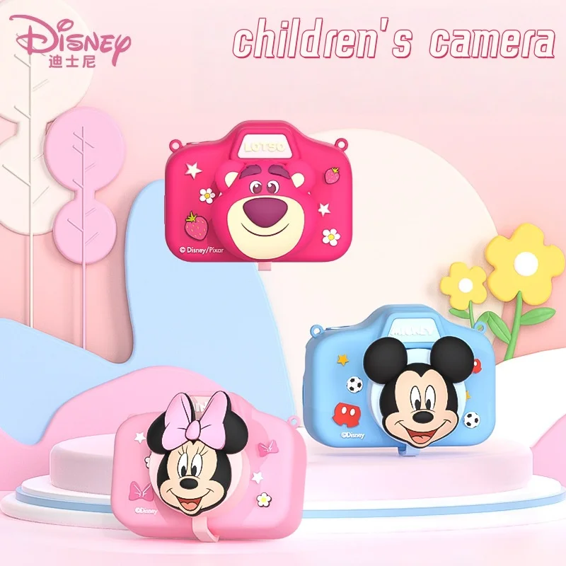 

Disney Mickey and Minnie children's camera with high-definition pixels capable of taking photos birthday gift for digital camera