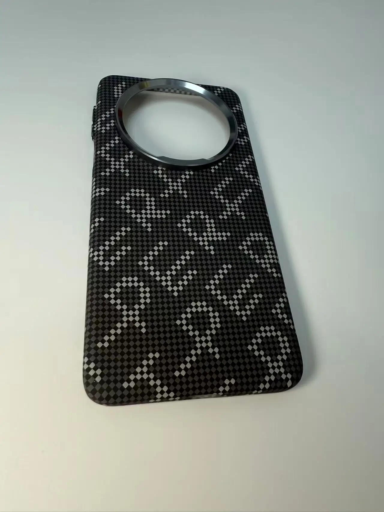 حافظة رفيعة للغاية من قماش الكربون Magsafe بنمط ألياف الأراميد لهاتف هواوي ميت 70 60 برو / ميت 70 مغناطيس مغناطيسي غلاف صلب