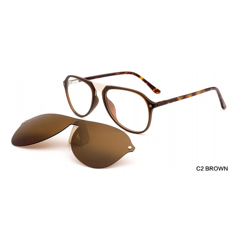 Ceofy New Men Glasses Frame Myopia Polarized Sunglasses Fashion Multilateral Magnetic Sun Protection Sunglasses Eyeglasses Frame