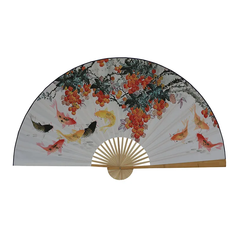 5 years fan does not fall quality assurance * flowers and birds. Characters * background wall decoration large hanging fan craft