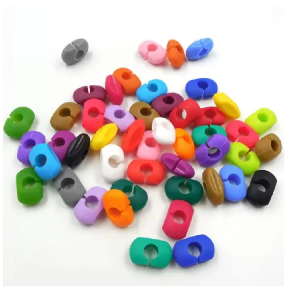 Marcador de copa de vino de silicona, taza de champán, jugo, etiqueta de copa, etiqueta de taza, barra, identificación de boda, herramientas de fiesta aleatorias de Color
