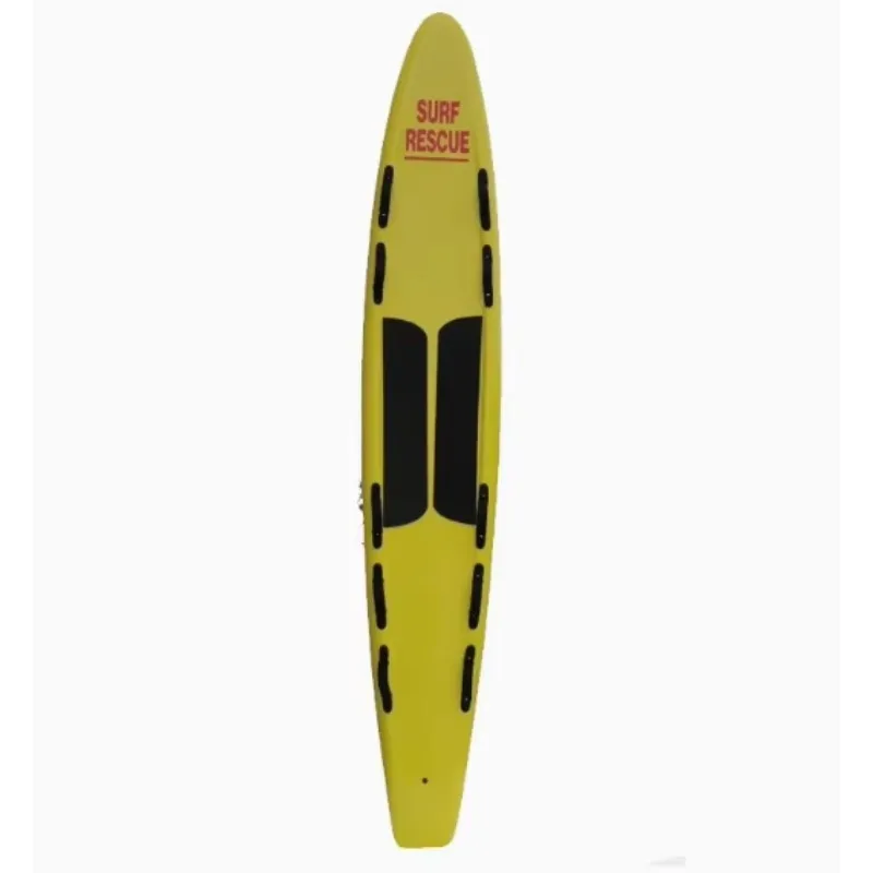 New Custom Cheap Inflatable Paddleboard Rescue Surfboard Safe Fiberglass Stand-Up Paddleboard Designed Lifeguard Rescue Board