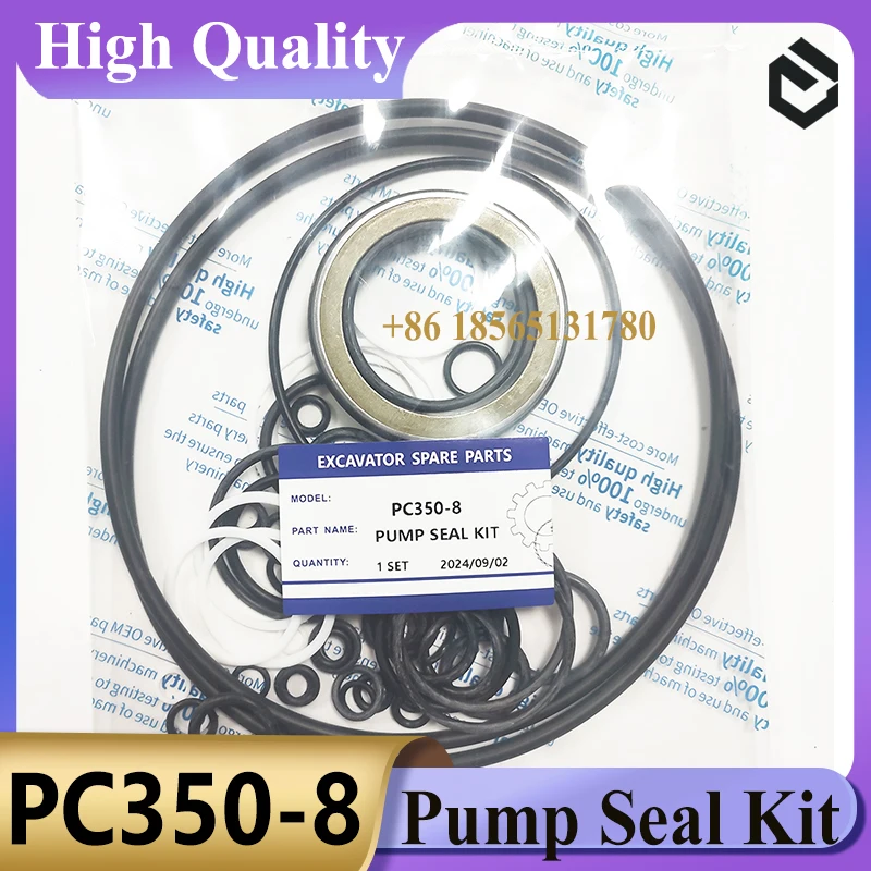 

PC340LC-6 PC350-7 PC350-8 PC360-7 Комплект уплотнений гидравлического насоса Комплект уплотнений для ремонта экскаватора Комплект сальников для экскаватора Komatsu