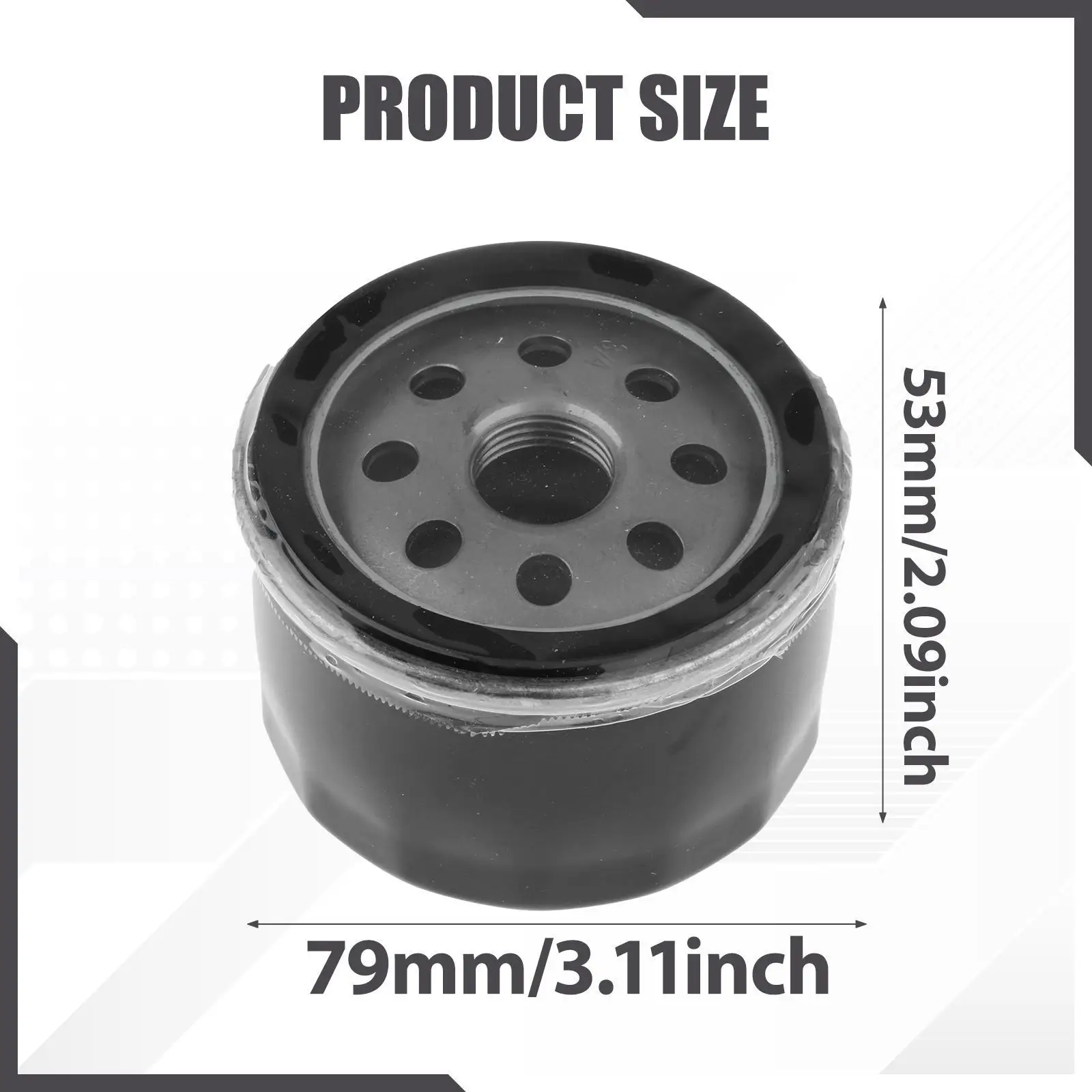 فلتر زيت جزازة العشب 120-485، موثوقية عالية، جزء إصلاح سهل التركيب