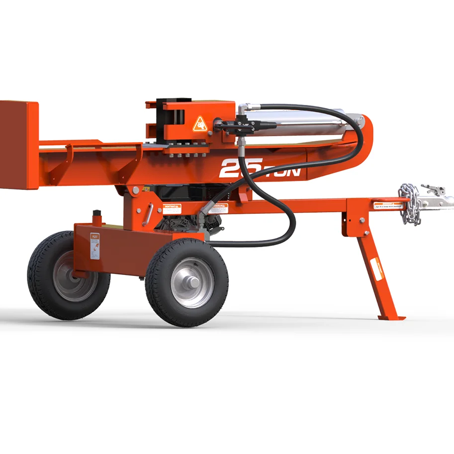 

OEM Forestry Machinery Supplier 25 Ton Hand Wood Processor Log Splitter, Best Kindling Splitter