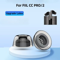 Latex Eartips for FIIL CC PRO2 Soft Silicone Earbuds Anti-slip Anti-allergic Ear Pads cc pro Earphone Case Noise Reduction Cover